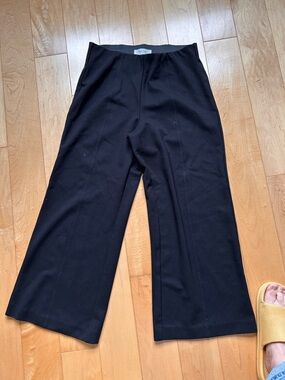 Part Two wide leg high waist crop trouser small